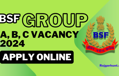 BSF Group B & Group C HC, ASI, SI Recruitment 2024 Post144