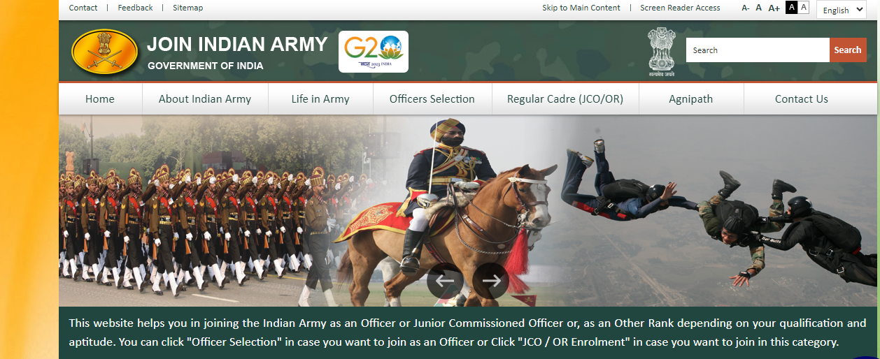 Join Indian Army Recruitment 2024